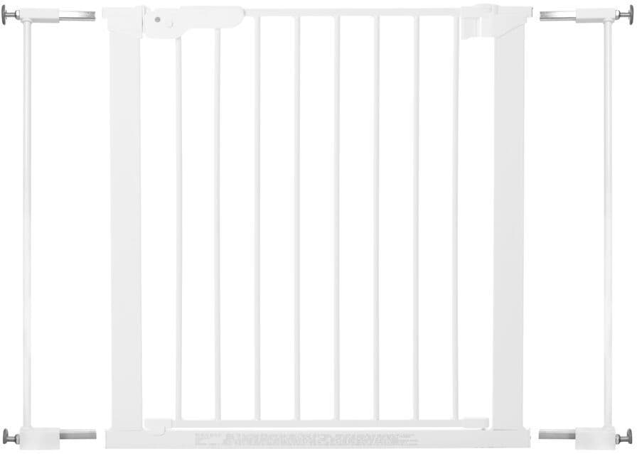 DogSpace Forlengning Til Lassie Hundegrind Hvit 7 Cm 2-Pk