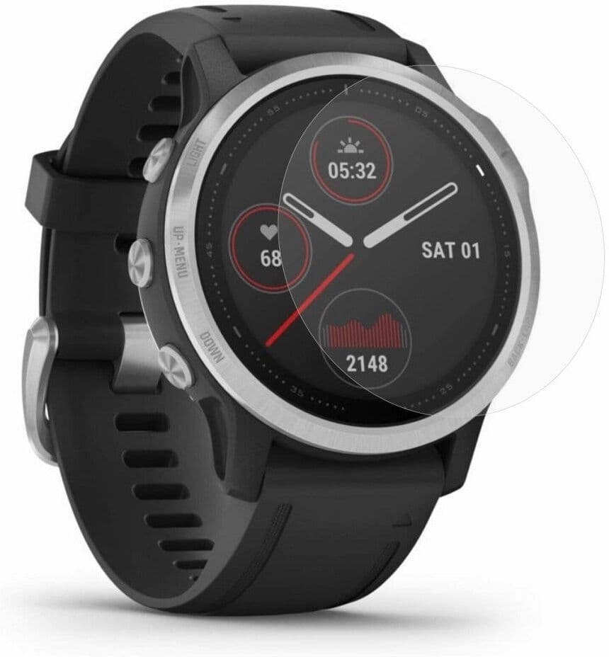 INCOVER Garmin Fenix 6s Beskyttelsesfilm - Gennemsigtig