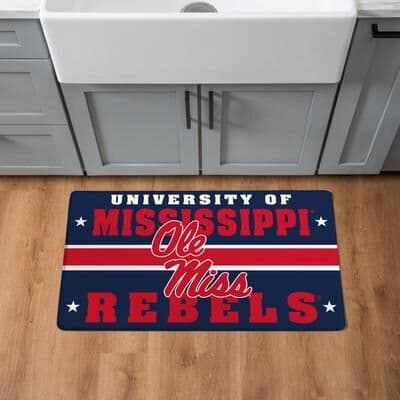 Evergreen "University of Mississippi Anti-Fatigue Door Mat - 30"" x 18"""