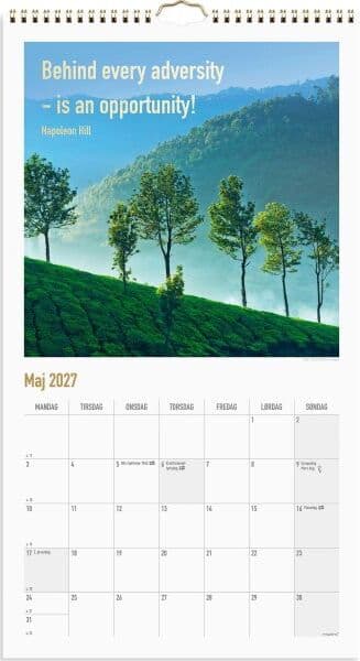 Mayland 2027 Kalender, Dream & Do