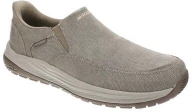 Skechers USA Meroe-Dayton - Mens 9.5 Tan Slip On Medium