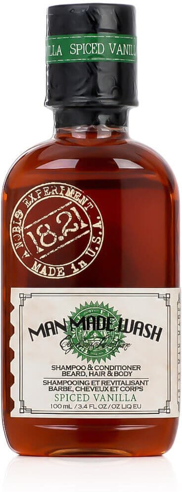 18.21 Man Made 3-1 Body Wash, Shampoo and Conditioner - Spiced Vanilla 100 ml