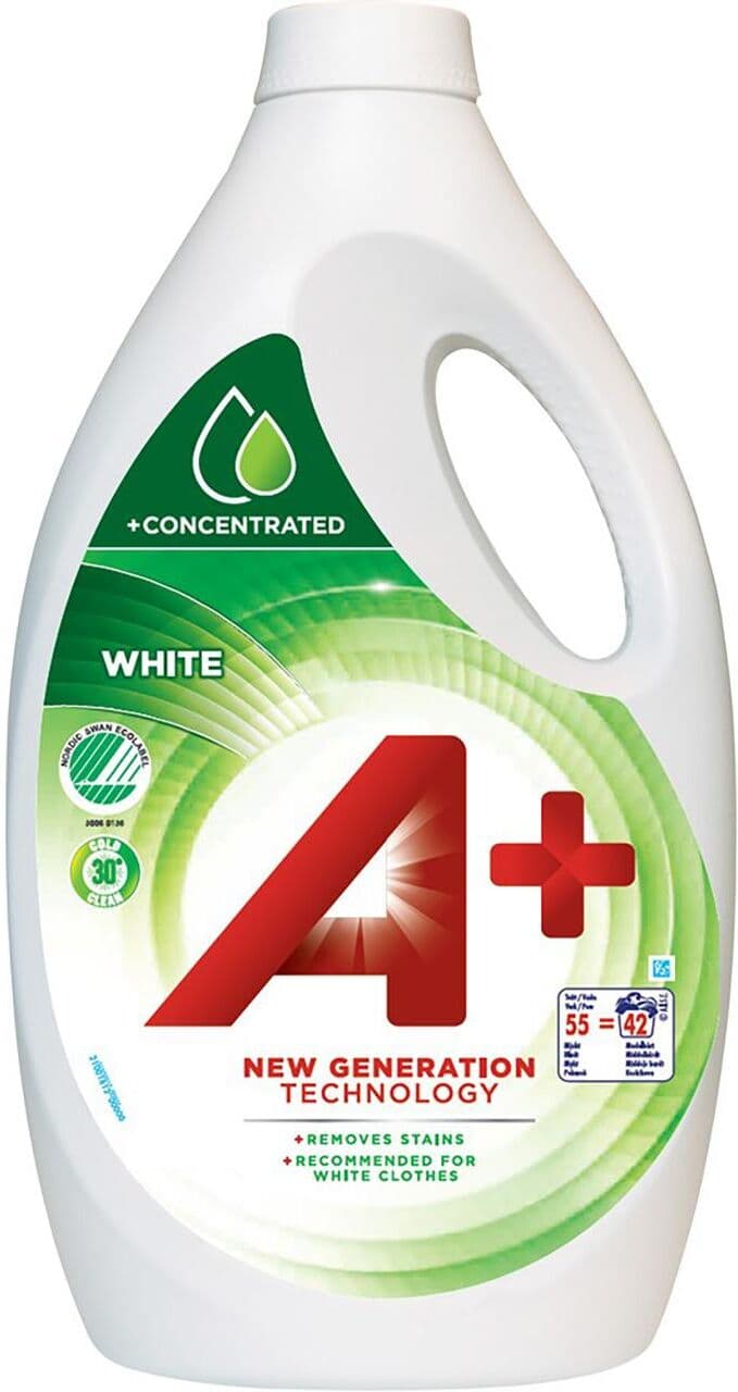 A+ Tvättmedel A+ White 2,2L