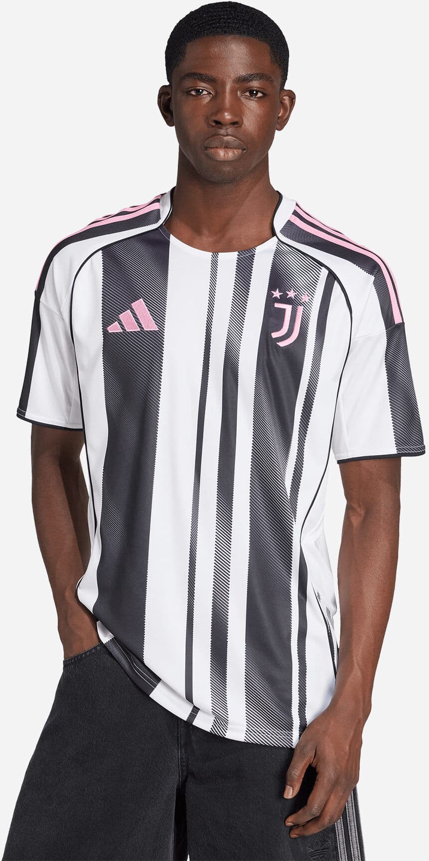 Adidas Juventus Home 25-26 M - Maglia Calcio Ufficiale - Uomo - Color Mix XL