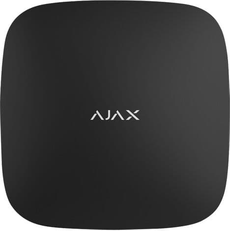 Central de Alarme Profissional s/ Fios 868MHz/Wi-Fi/4G Dual SIM/Ethernet (Preto) - AJAX