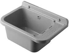 Negrari Pilozzi Lavatoio A Muro 60x34 In Resina Grigio Codice Prod: 2051bg/scat