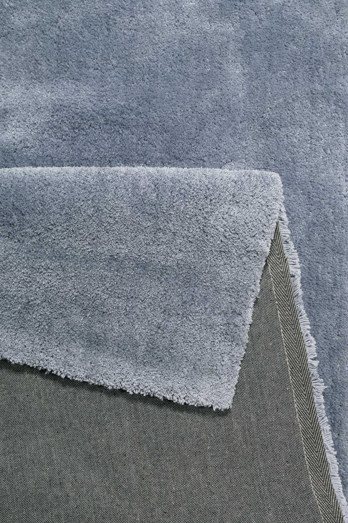 Hochflor-Teppich ESPRIT "Relaxx ESP-4150" Gr. 6, blau (blau, grau), B:200cm H:25mm L:290cm, Kunstfaser, Teppiche, Hochflor-Teppich, Wohnzimmer, sehr grosse Farbauswahl, weicher dichter Hochflor blau, grau B : 200cm 1 Stk., 25mm, L: 290cm