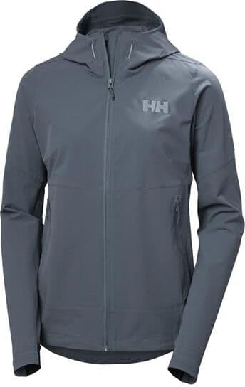 Helly Hansen Womens Blaze Softshell Hooded, Alpine Frost S