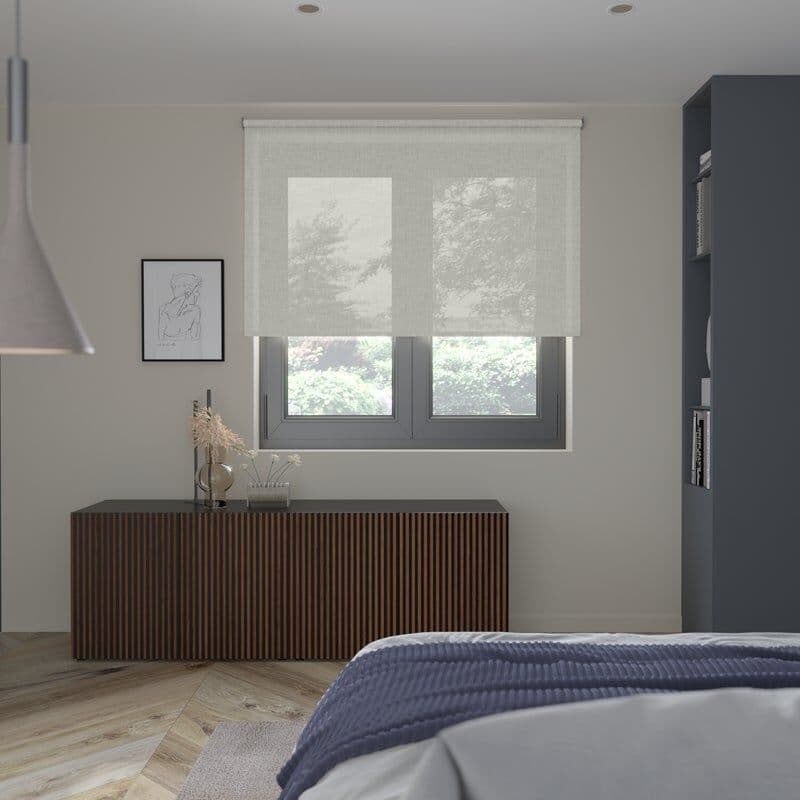 Inspire Tenda a rullo screen  Puebla grigio bianco perla 150x250 cm