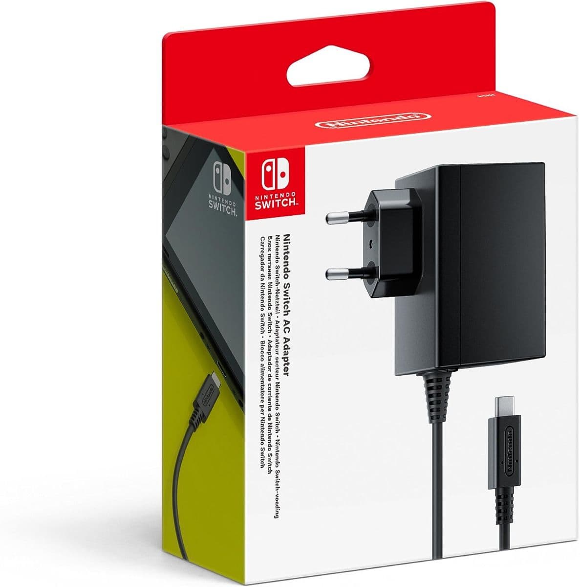 Nintendo Switch AC Adapter Original Verkkovirtalähde Bulk