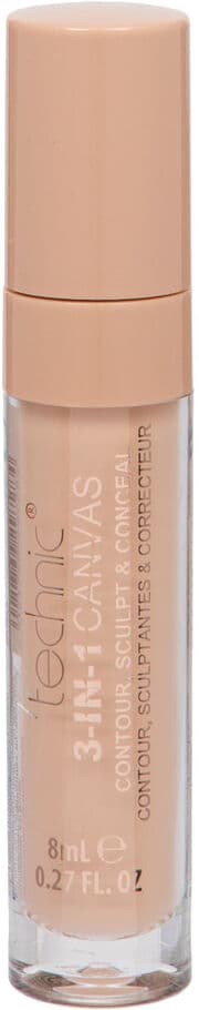 TECHNIC 3-In-1 Canvas - Beige - 8 Ml. Makeup Concealer Skjønnhet