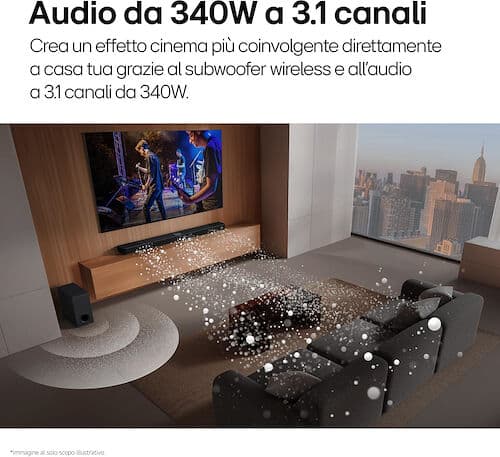 LG S60T.AEUSL SOUNDBAR 3.1 300W DTS DOLBY DIGITAL