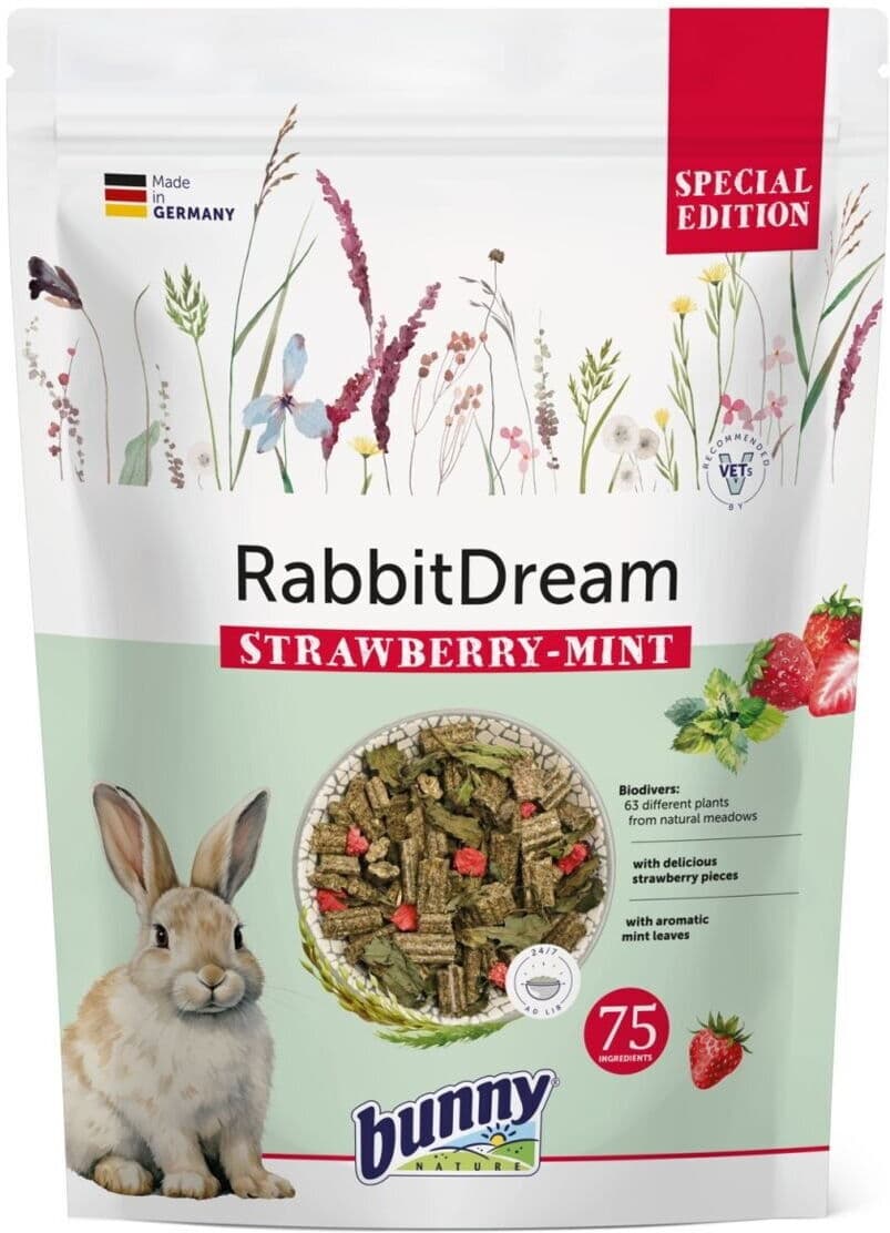 Bunny Nature Kanin Dream Jordbær & Mynte 1,5 Kg