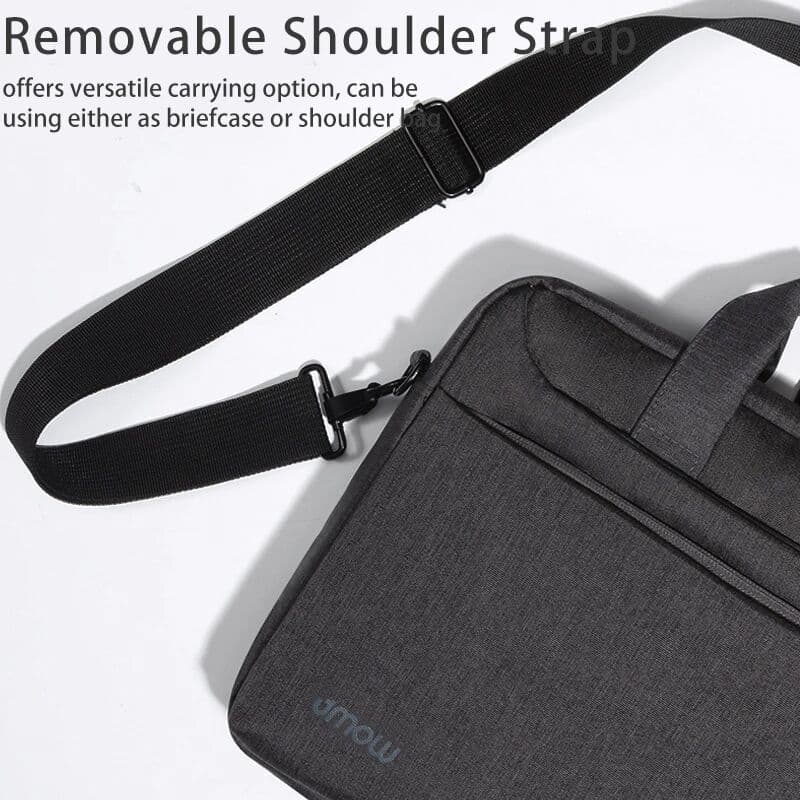 WOMT Laptop Shoulder Bag 14 15.6 16 Inch Men Messenger Carrying Case for MacBook Huawei HP Acer Asus Lenovo Business Office Notebook