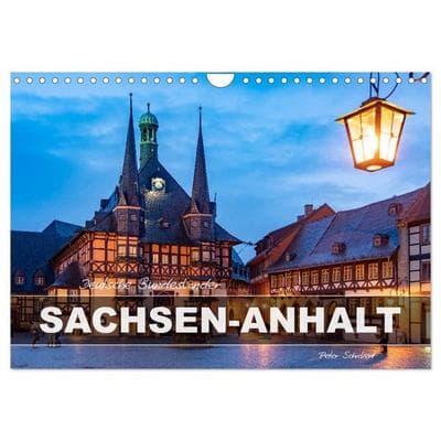 Deutsche Bundesländer - Sachsen-Anhalt (Wandkalender 2027 DIN A4 quer), CALVENDO Monatskalender