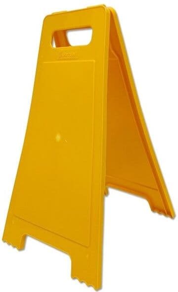 DSI Advarselsskilt Eco U/ Print, 31x59x46cm, Gul