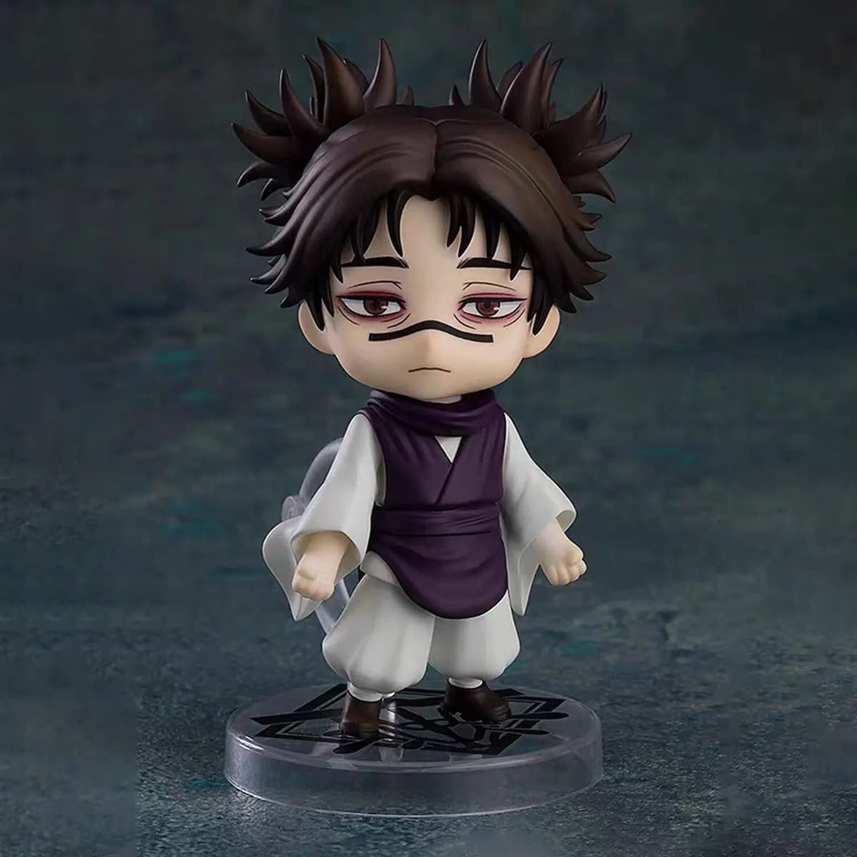 Bandai Jujutsu Kaisen Choso #2290 Anime Q Figure With Interchangeable Face Accessories Desktop Ornament Collectible Home Decoration Toy