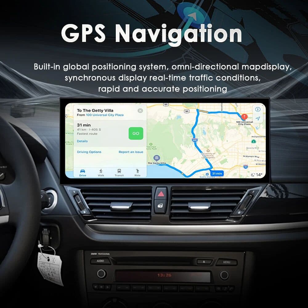 QiumianNavi Wireless CarPlay For BMW 1 Series F20 F21 F22 F23 2016-2019 NBT EVO System Android14 Car Radio Multimedia Navi GPS 4G DSP Stereo