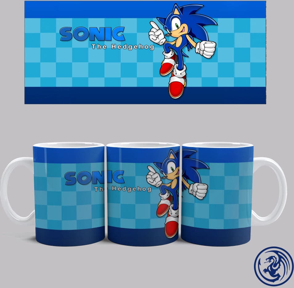 Sonic bögre (Fehér)
