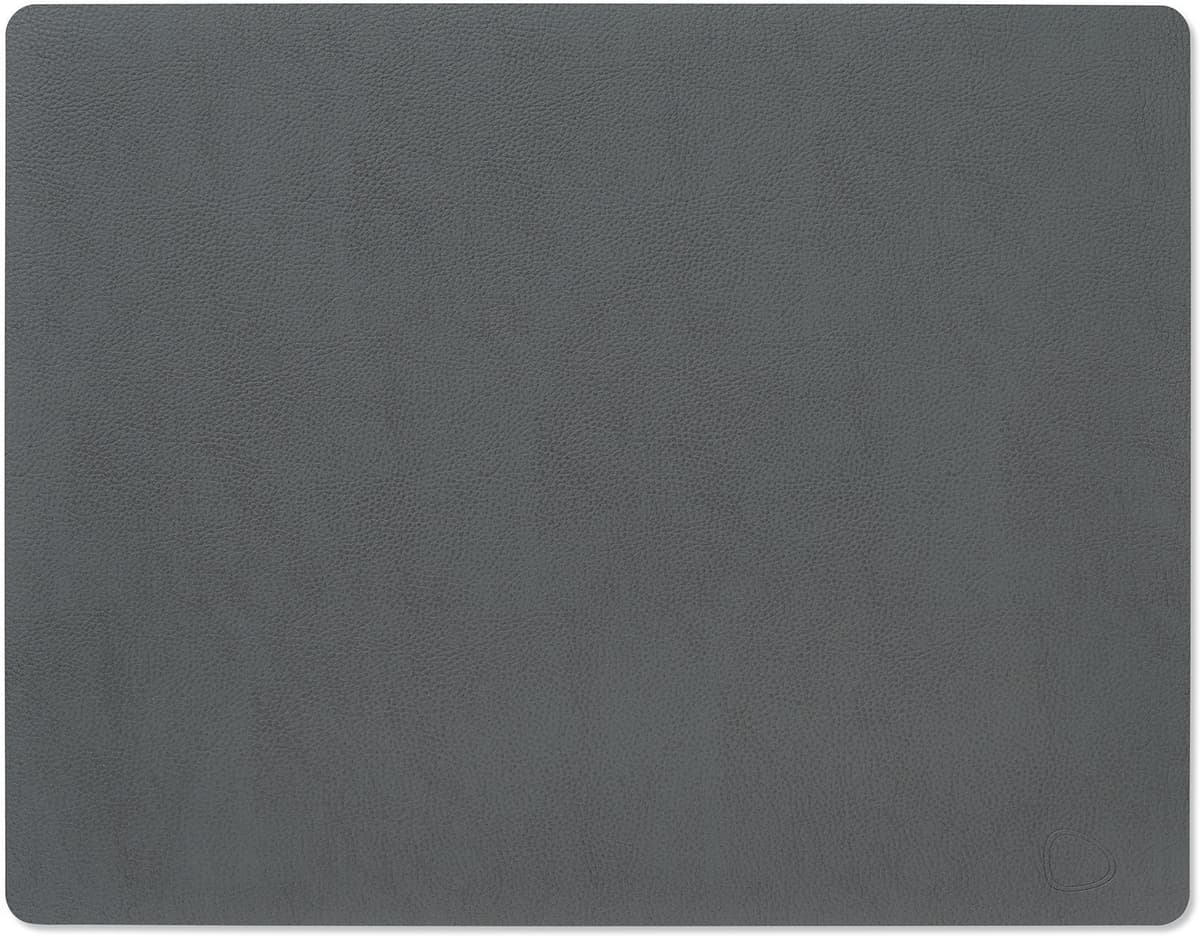 Lind DNA Tovaglietta Serene Square Anthracite 35x45 cm