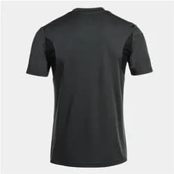 Joma, Herren, Sportshirt, Camiseta Manga Corta Winner T-Shirt (3XL), Schwarz, Grau