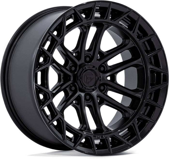 Fuel Off-Road Jantă de Aluminiu, FUEL FC874 CELSIUS, 17x9.0, ET -12, 6x139.7, 106.1, Negru