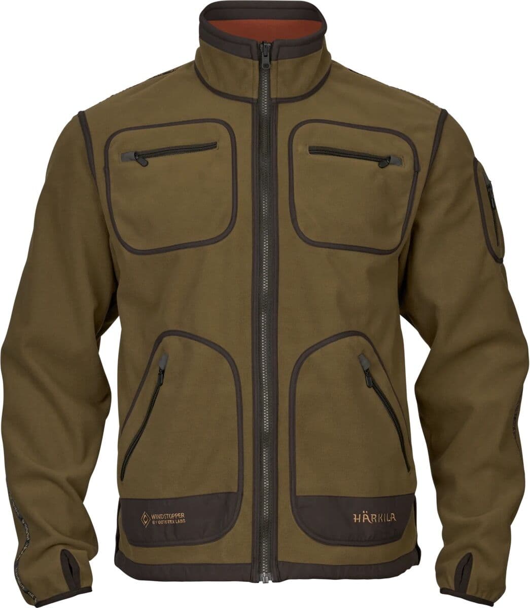Härkila Men's Kamko Fleece Dark Olive/arabian Spice L