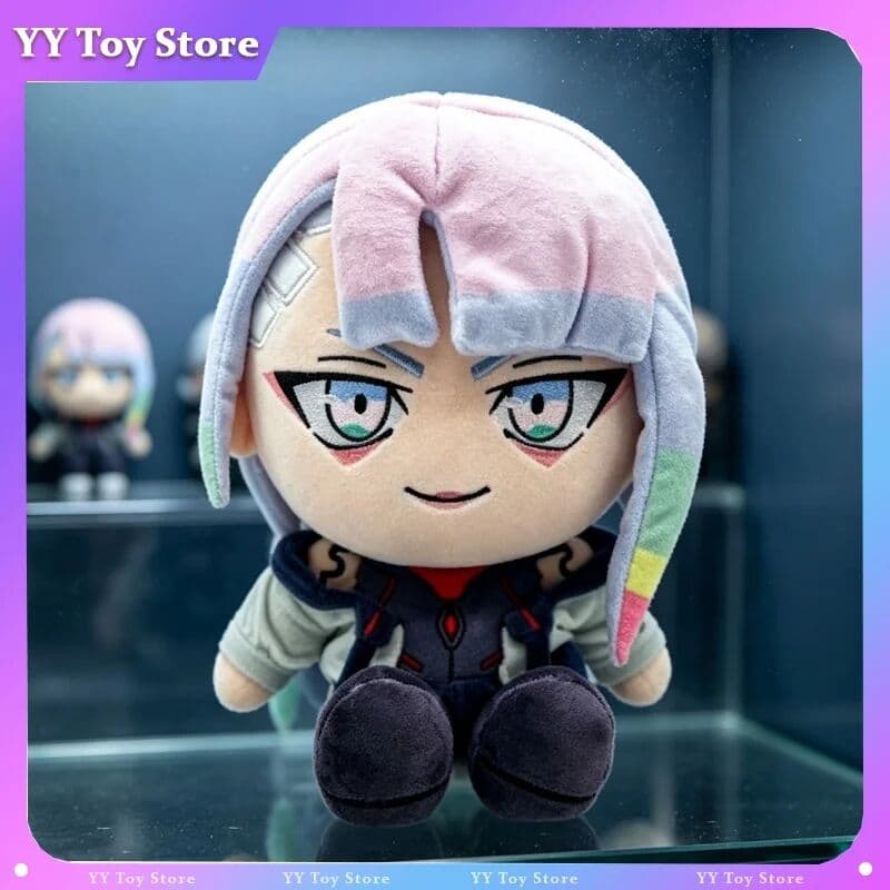 EVYVKV Lucy Plush Doll Cyberpunk: Edgerunners Toy Cute Fluffy Plush Figure For Home Decoration Collectible Gift For Fans