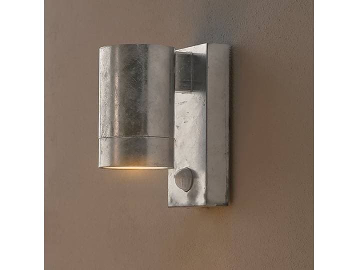 home24 Outdoor-wandlamp Tin type B 8 x 16 x 12cm metaal/zilver