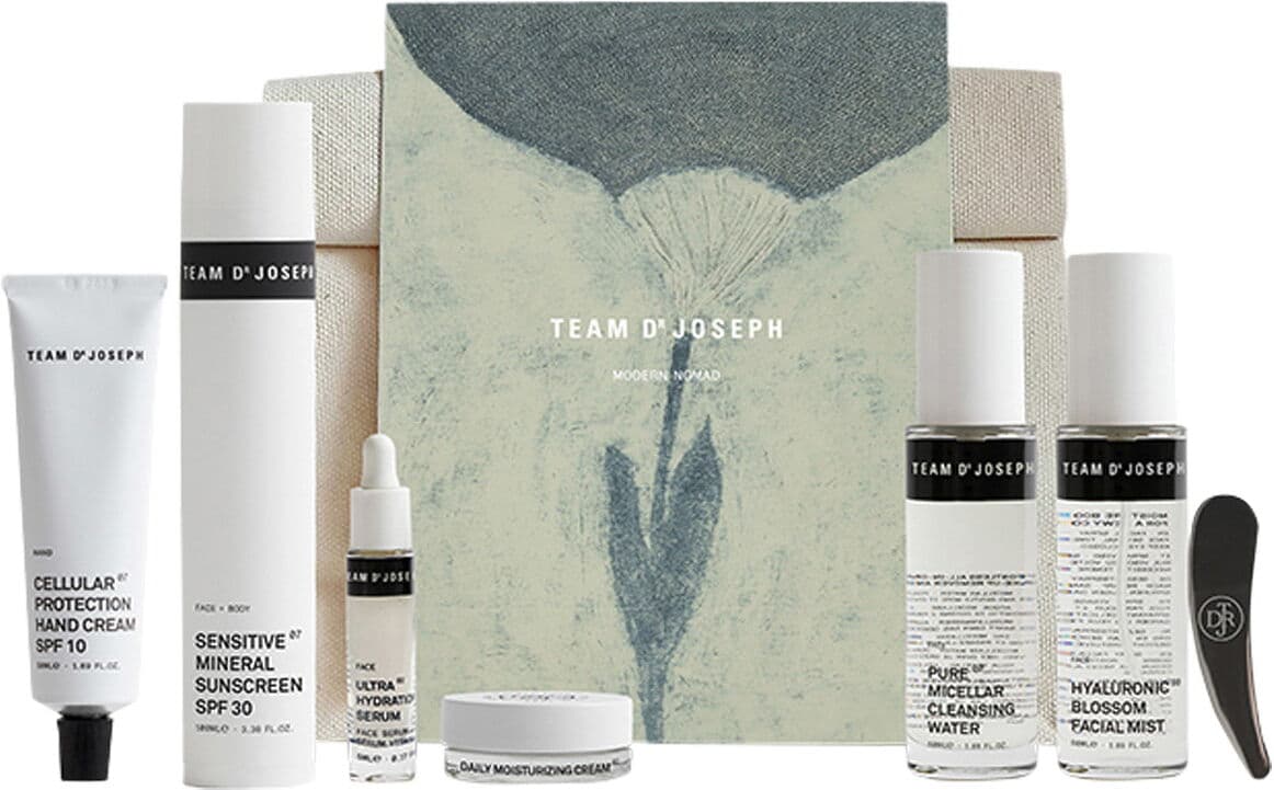 TEAM DR JOSEPH Modern Nomad Reise-Set (7-tlg + Tasche)