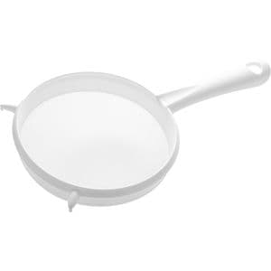 Fackelmann Küchensieb Arcadalina 49242 feinmaschig, Ø 15cm, Kunststoff weiß