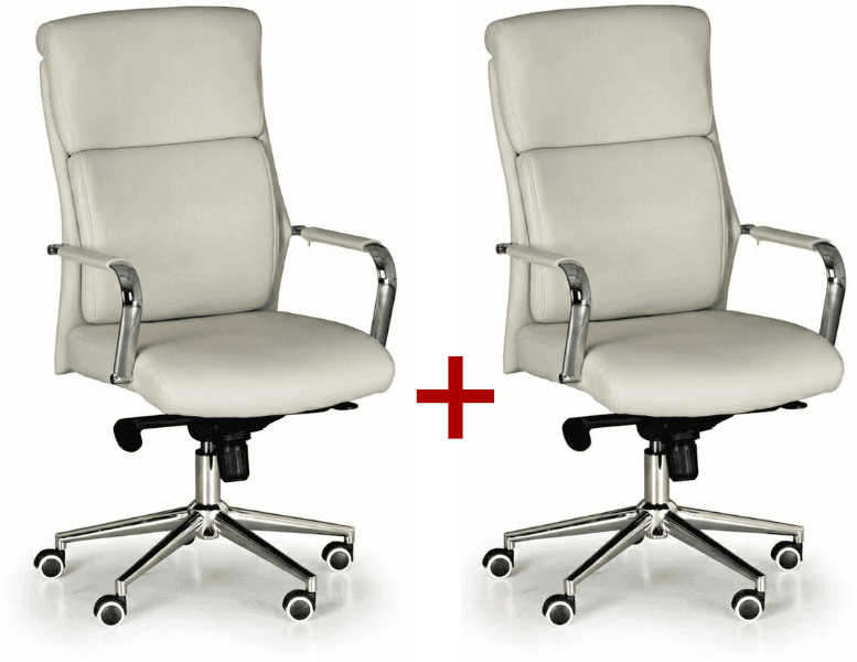 B2B Partner Krzesło biurowe VIRO 1+1 GRATIS, beżowy