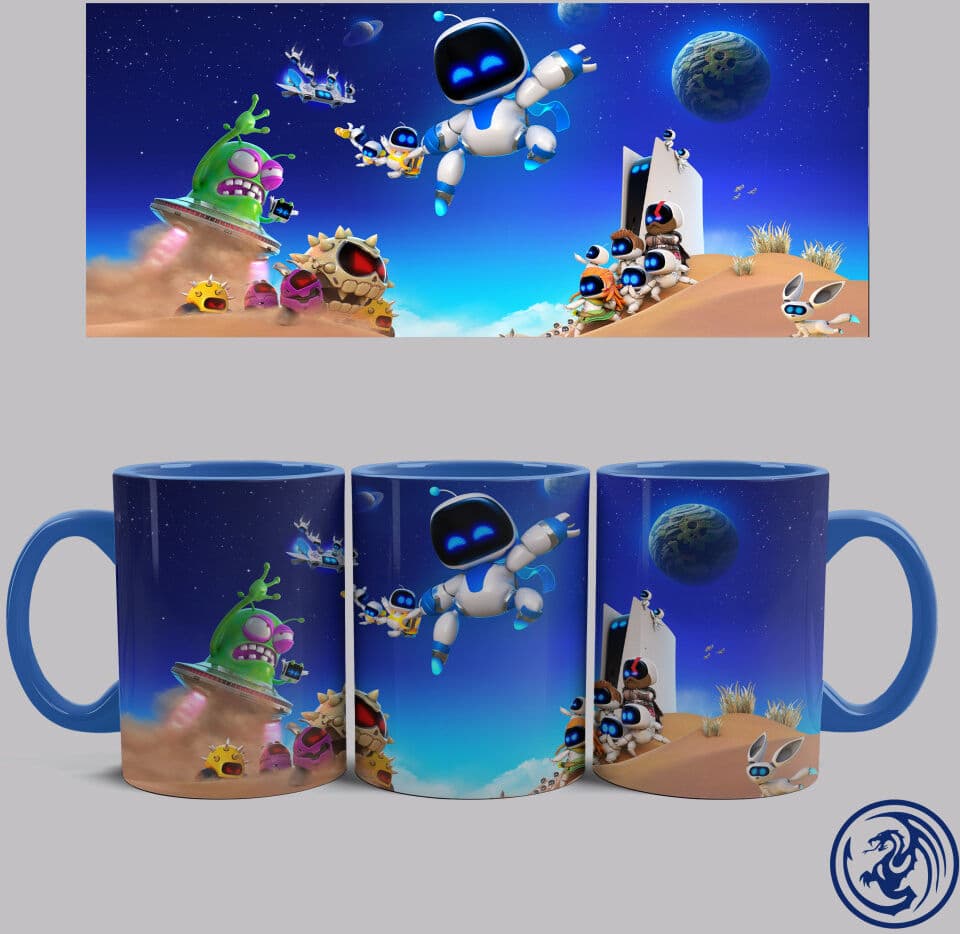 Astro Bot bögre (Kék)