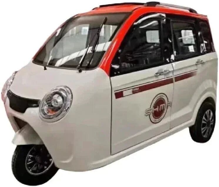 ThrustWorks China's best-selling passenger three-wheeled three-seater long-range closed  electric tricycle