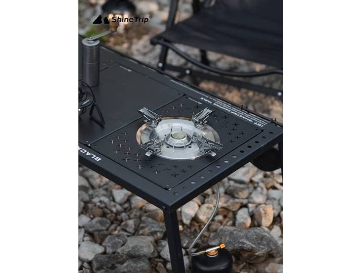 IGT Fire Maple Qingtian Plaque isolante pour réchaud à gaz séparé, pour camping extérieur, compatible grand réchaud IGT, plaque coupe-vent pour tête de réchaud à feu puissant