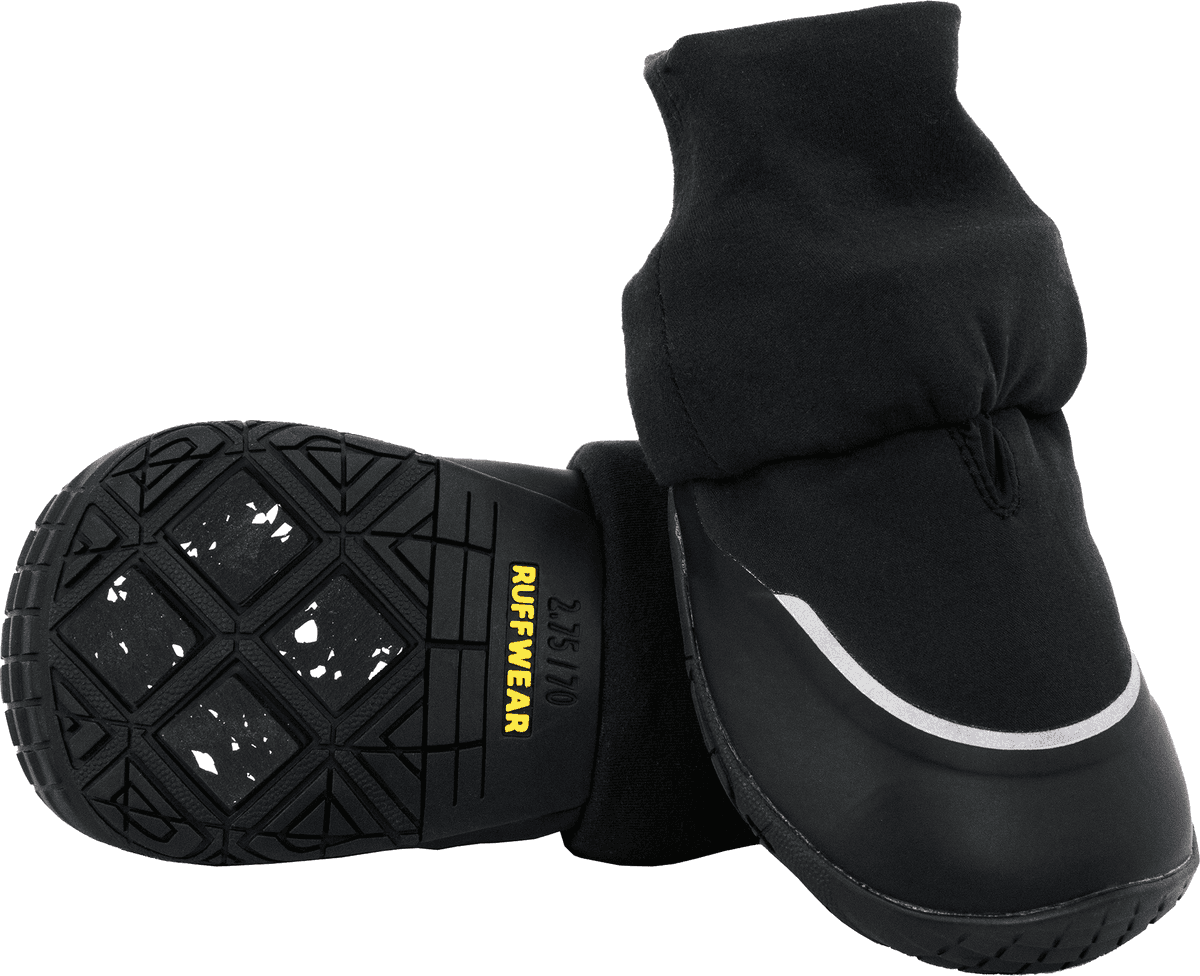 Ruffwear Polar Trex Dog Winter Boots 2-pack Obsidian Black 38 mm