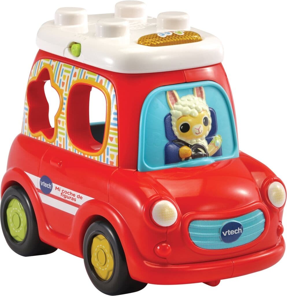 Vtech Mi coche de figuras Vehículo interactivo con encajables para bebé Baby.