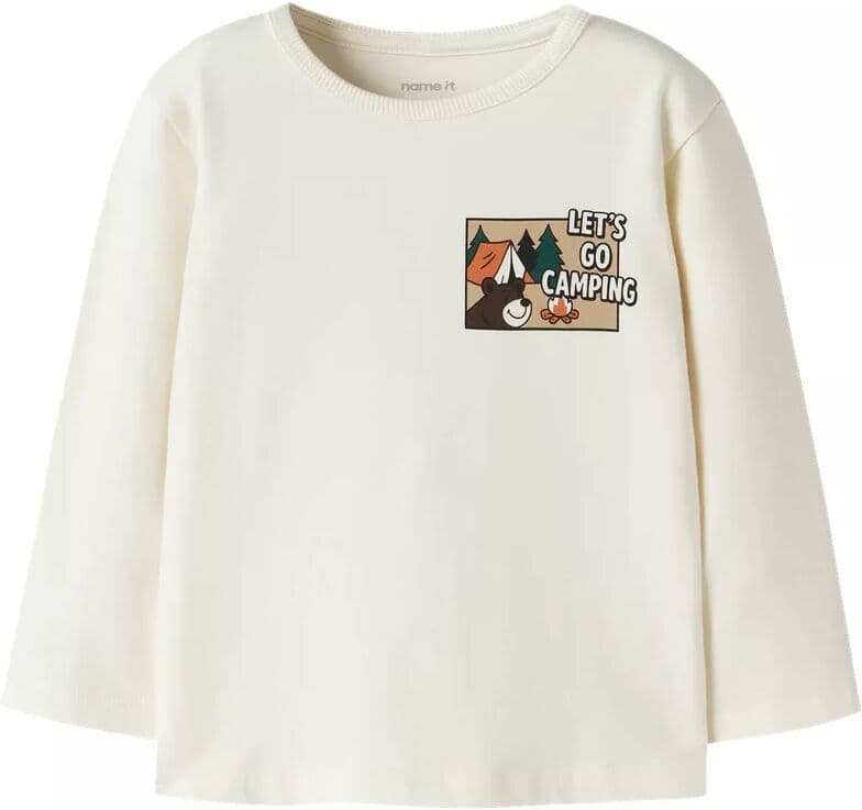 Name It - T-Shirt, 116, Weiss