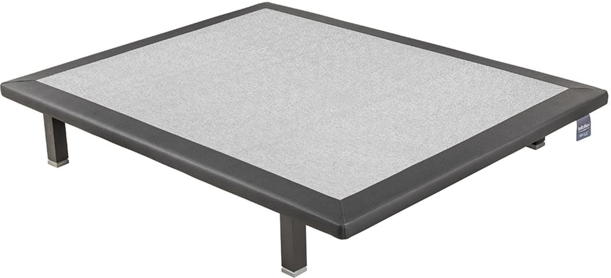 Lattoflex Base tapizada en polipiel BT 2025 .  (Cama 135 x 190 cm) Negro