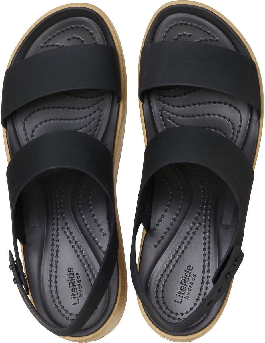 CROCS Sandales compensées Brooklyn Sky
