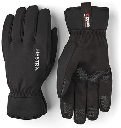 Hestra CZone Contact Glove - 5 finger, black Str. 11