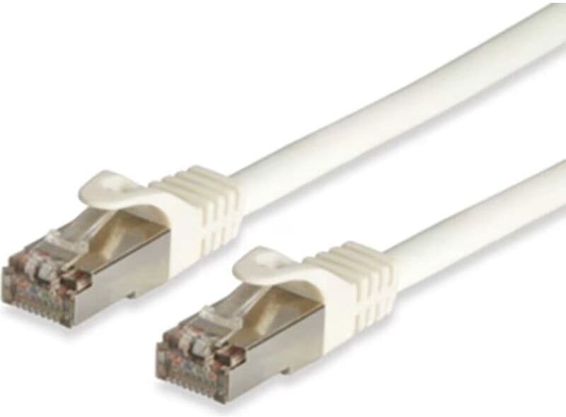 Equip Cable De Red Latiguillo Rj45 S-Ftp Cat 7 1m Blanco Talla Única Unisex