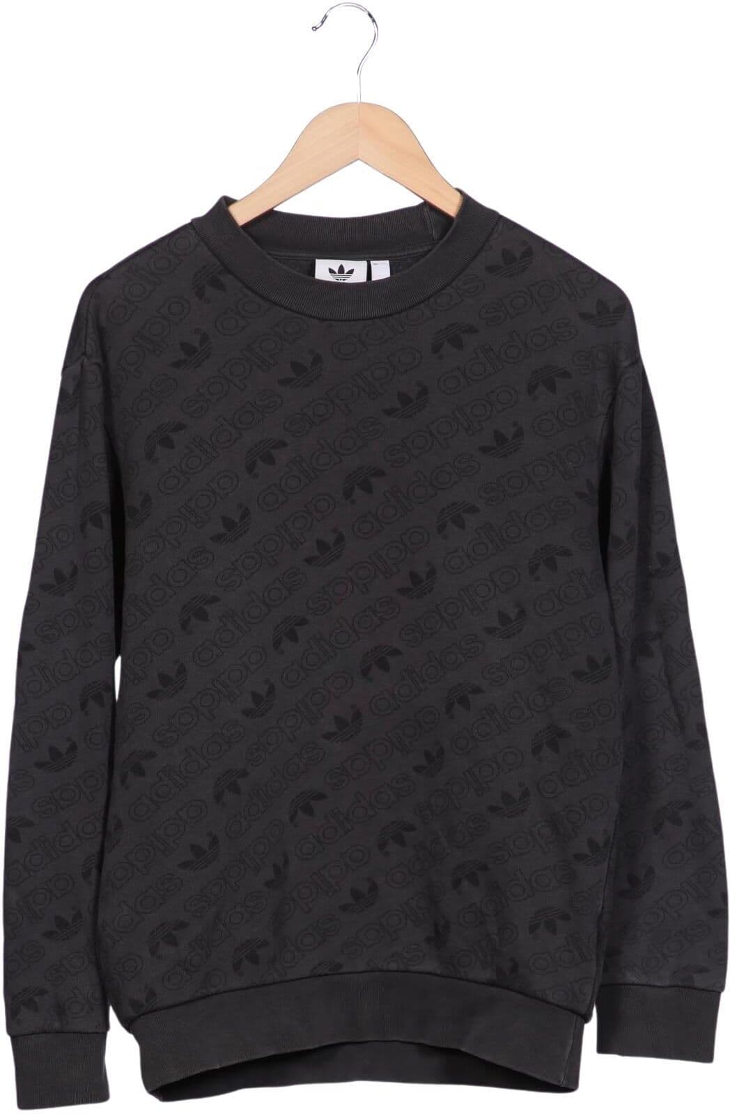 Adidas Originals Herren Sweater, Grau, Gr. S, Elasthan / Baumwolle - Second Hand