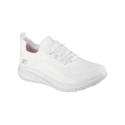Berufsschuh SKECHERS "Squad" Gr. 38, weiß, 38, Obermaterial: 100% Textilmaterial TEXMAT., Schuhe