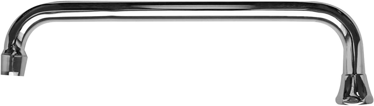 Tecnomat CANNA UNIVERSALE A U LAVELLO CROMO 30 cm CON AERATORE SEDE PIANA 3/4''