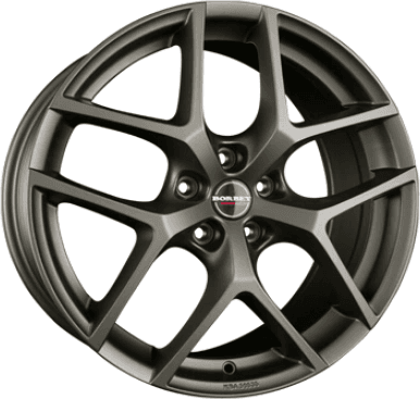 Borbet Y Crystal Silver 7x16 ET 49 5/112 Alufelge Silber