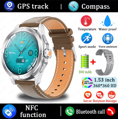 Inspire Essentials S4 Ultra GPS Smart Watch With AMOLED Display And Bluetooth Calling 4