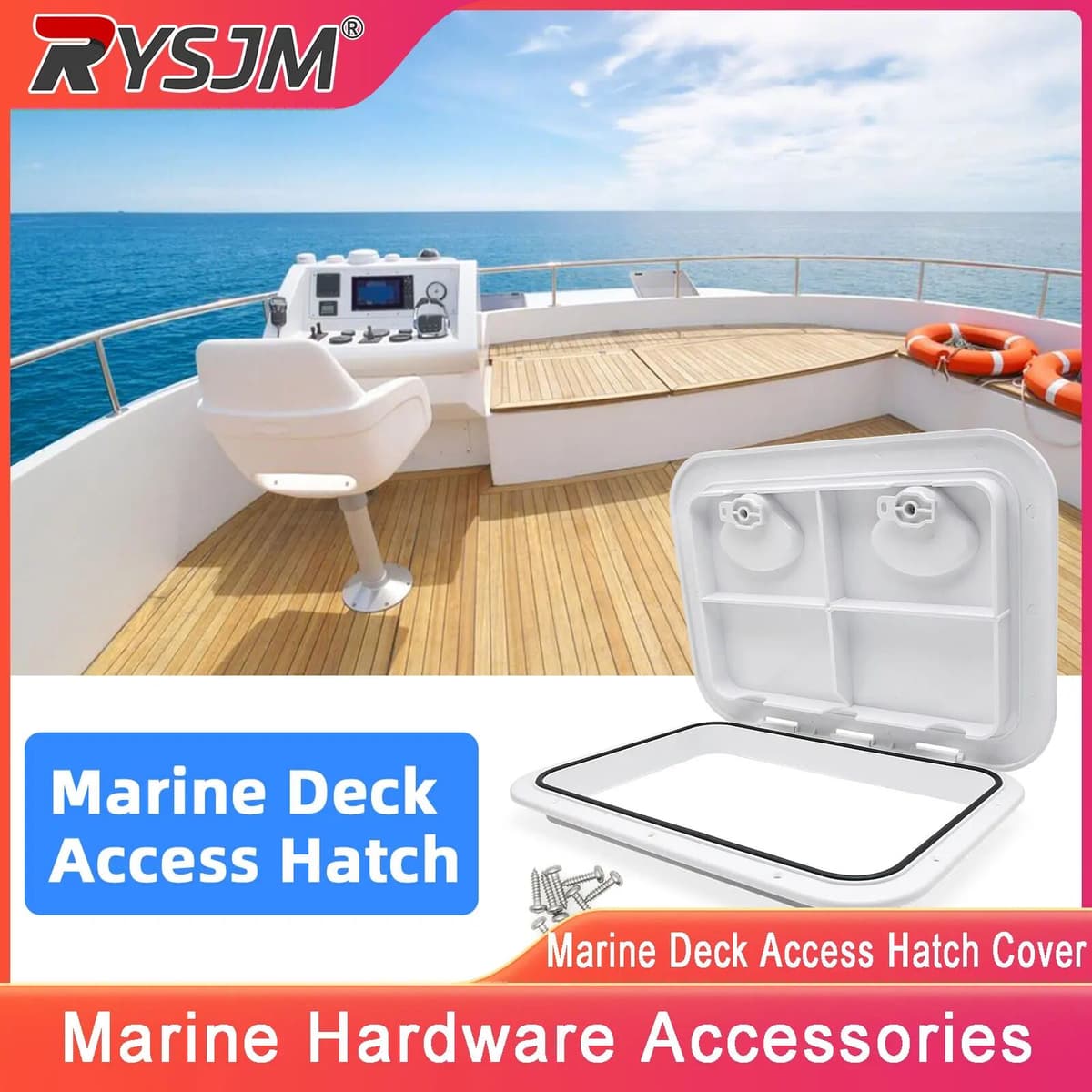 NONE Marine Deck Access Hatch Cover 16x11