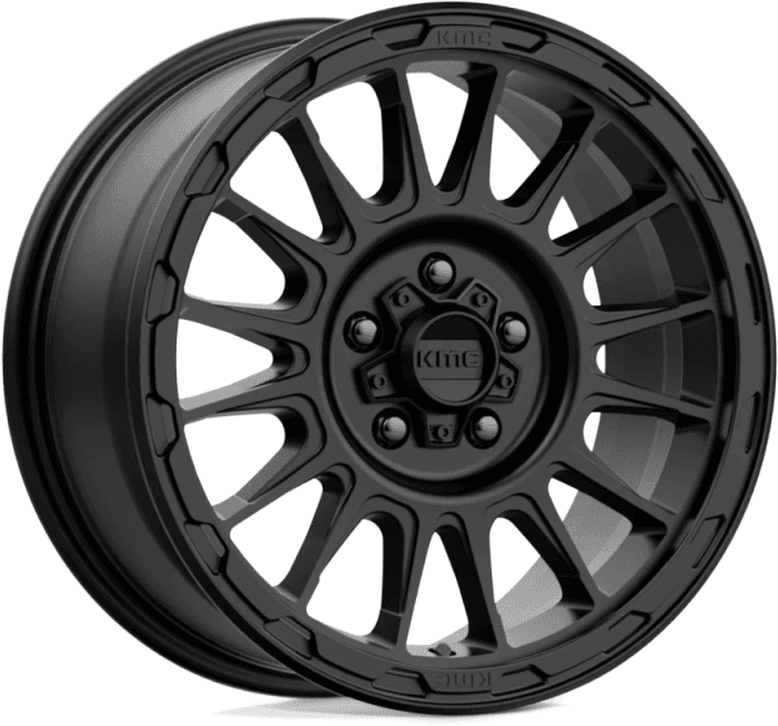 Jantă de Aluminiu, KMC KM542 IMPACT, 17x8.0, ET 35, 5x127, 71.5, Negru