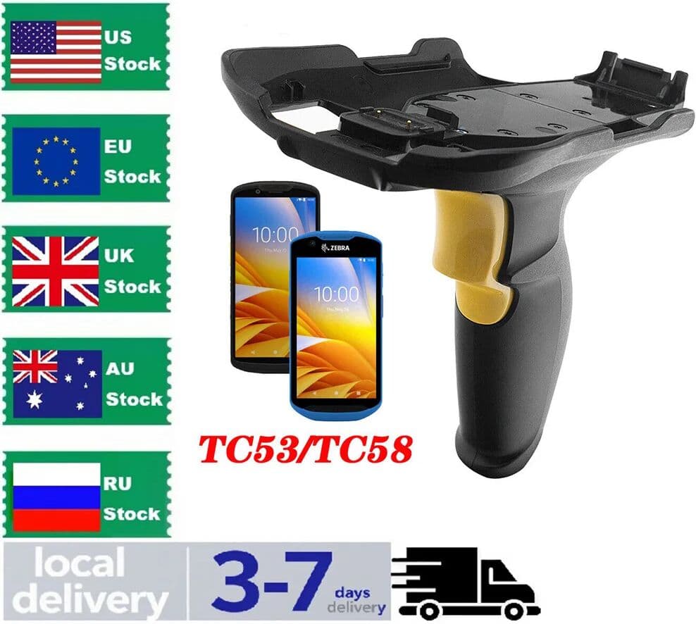 KUXA Brand  Trigger Handle for Zebra TC53 TC58 Barcode Scanner,TRG-NGTC5-ELEC-01
